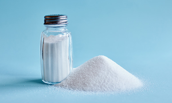 Sal iodada (sal utilizada para sazonar y cocinar)