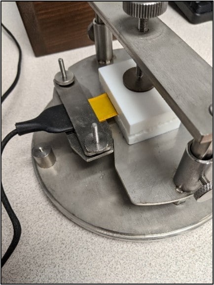 Set up of Airloy® x103 sample on the Flex TPS