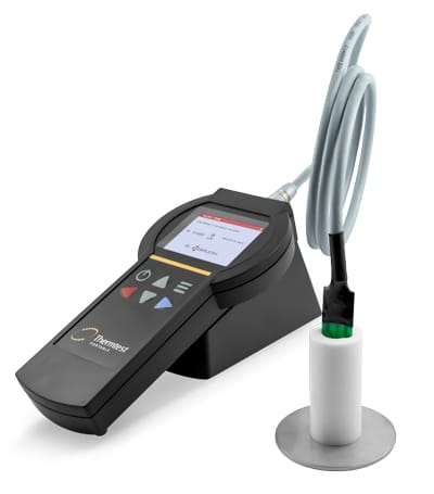 Measurement Platform-2 (MP-2) with the THW-L3 sensor and sample cell