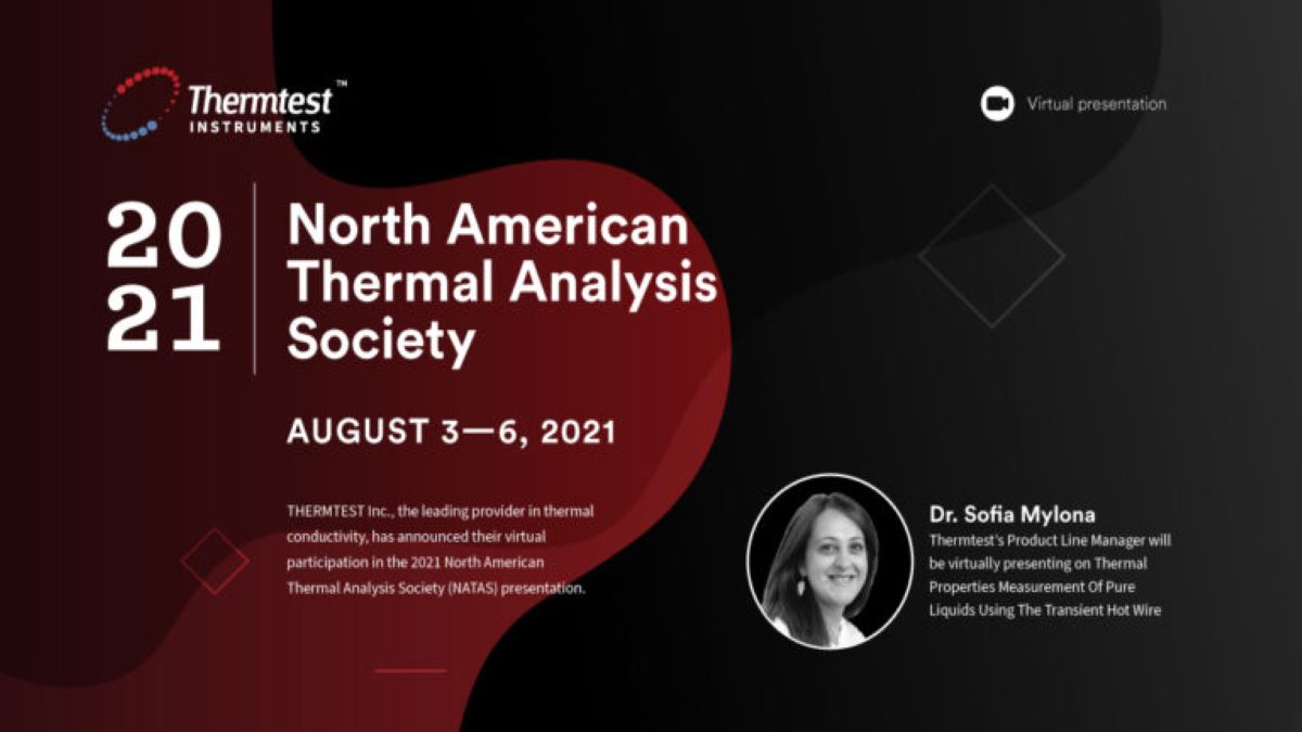 Thermtest Inc. will be attending the 47th NATAS Conference