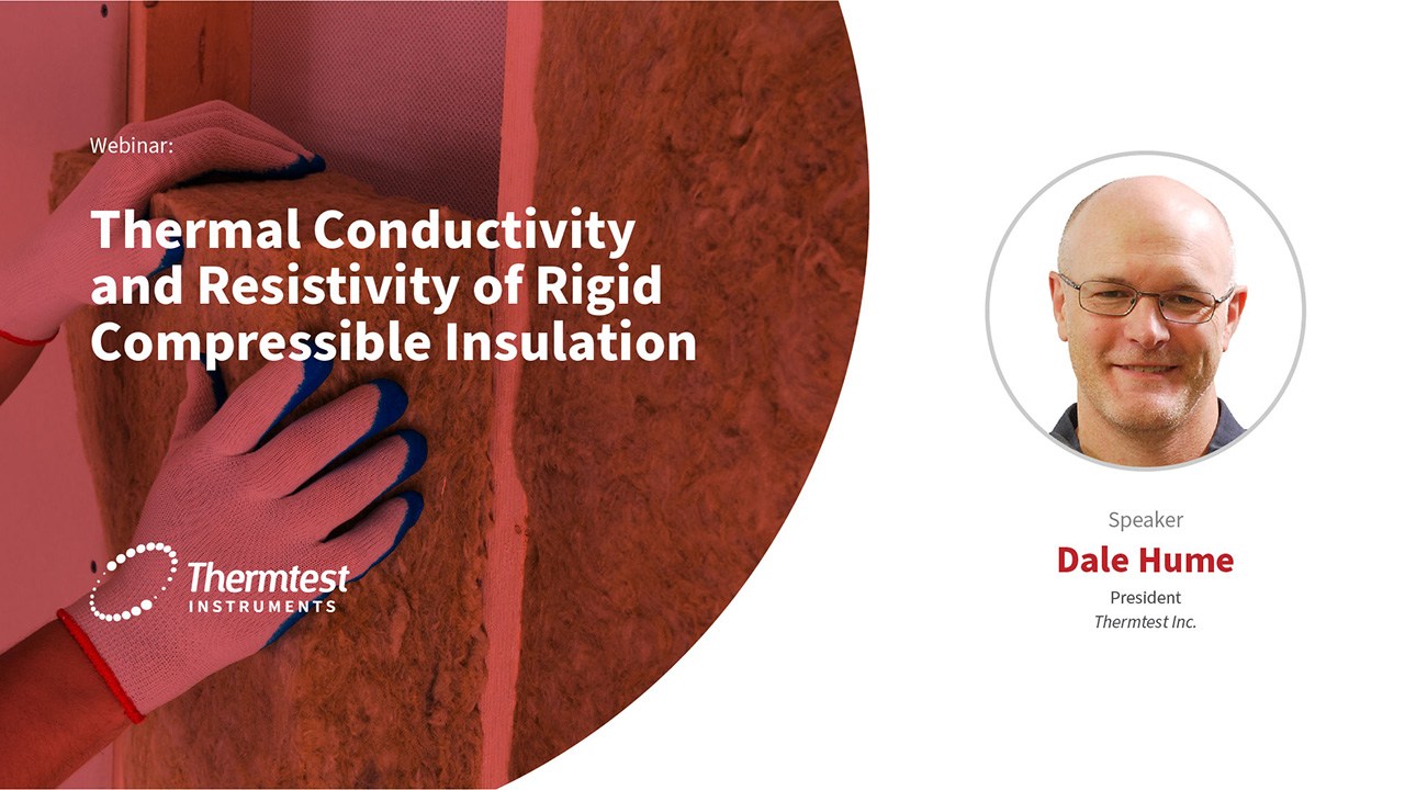 Thermal Conductivity and Resistance of Rigid Compressible Insulation
