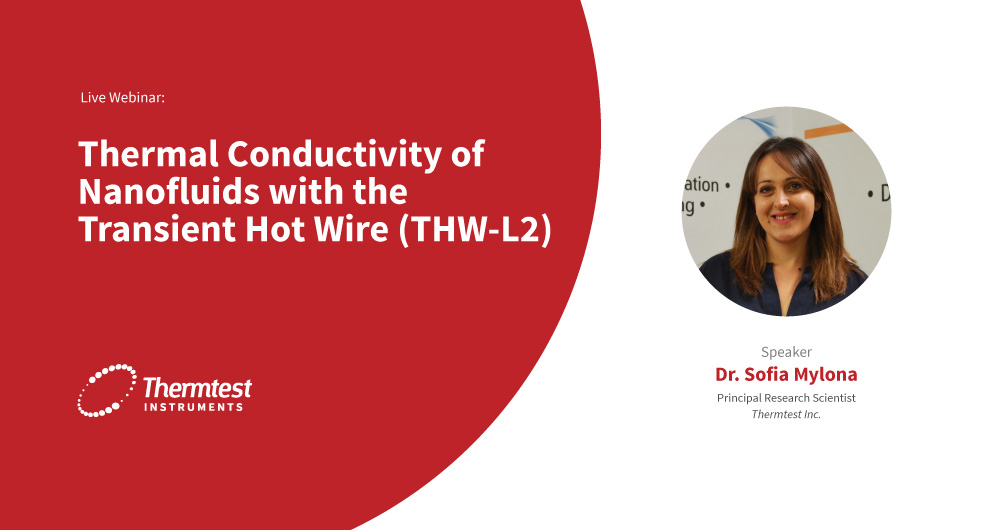 Thermal Conductivity of Nanofluids with the Transient Hot Wire (THW-L2)