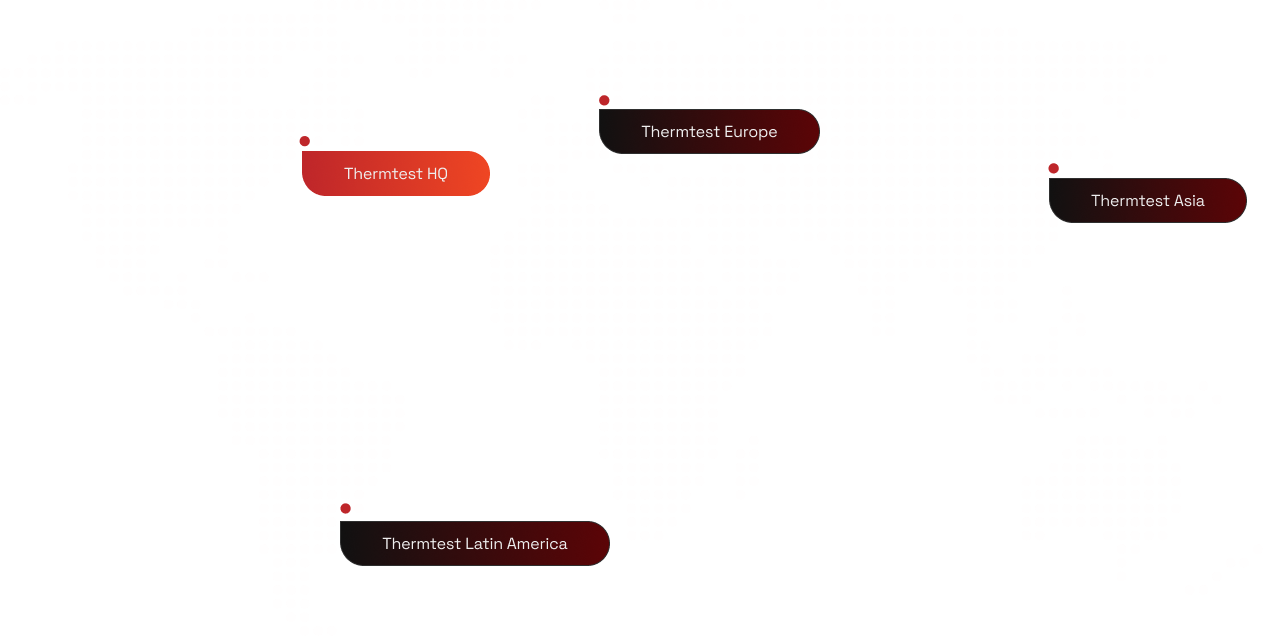 Thermtest Hubs around the world