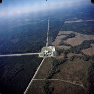 LIGO detector in Livingston, Louisiana.