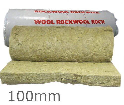 Standard rock wool (mineral wool) batt insulation
