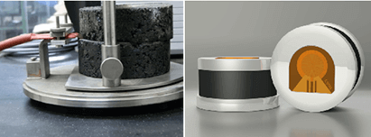 Thermal Conductivity Applications Asphalt Test Set Up