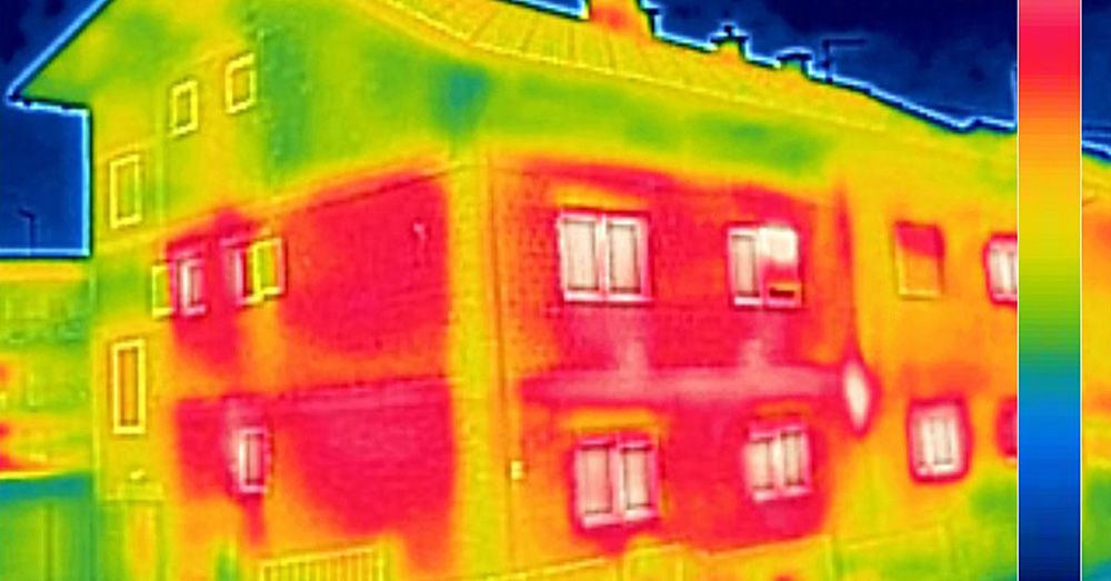 house with a lack of insulation in areas - thermtest inc.